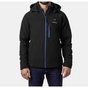 NEW ORORO men’s classic heated jacket 2.0 in black, blue
